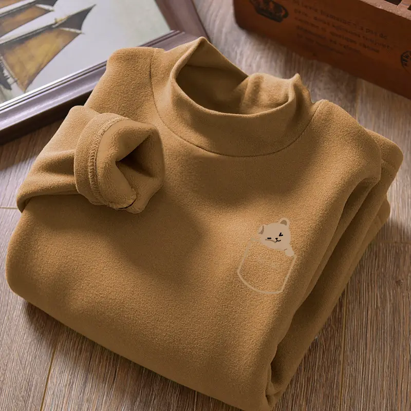 Boys Thermal Base Layer Top Grey M Mylove - Image 28