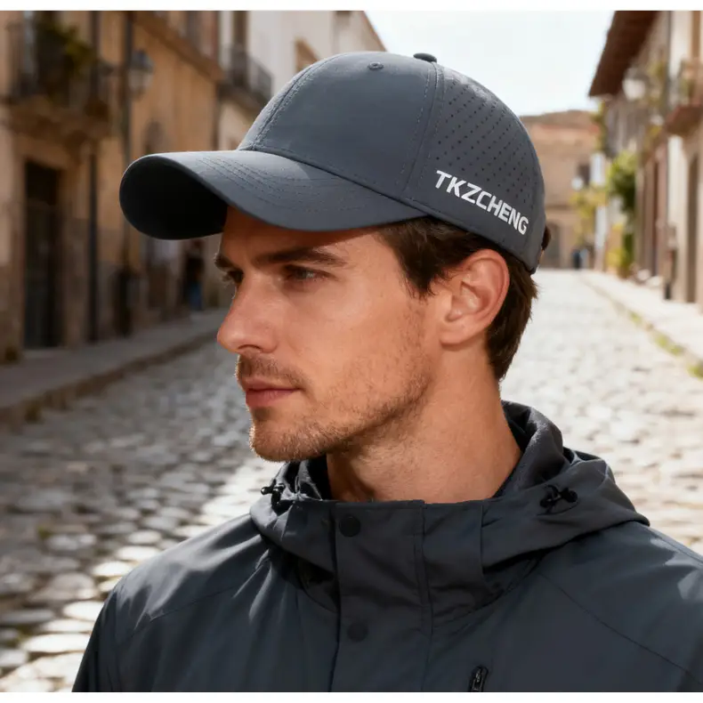 Men's Summer Baseball Cap Breathable Outdoor Sunshade — feature 15