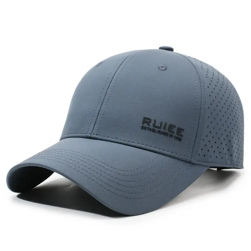 White RUIE Men's Beaded Cap Summer Outdoor - Image 7