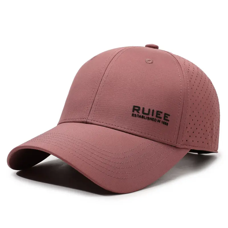 White RUIE Men's Beaded Cap Summer Outdoor - Image 8