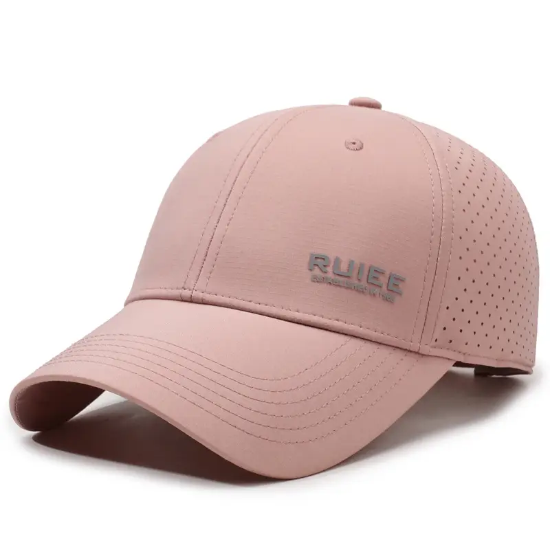 White RUIE Men's Beaded Cap Summer Outdoor - Image 9