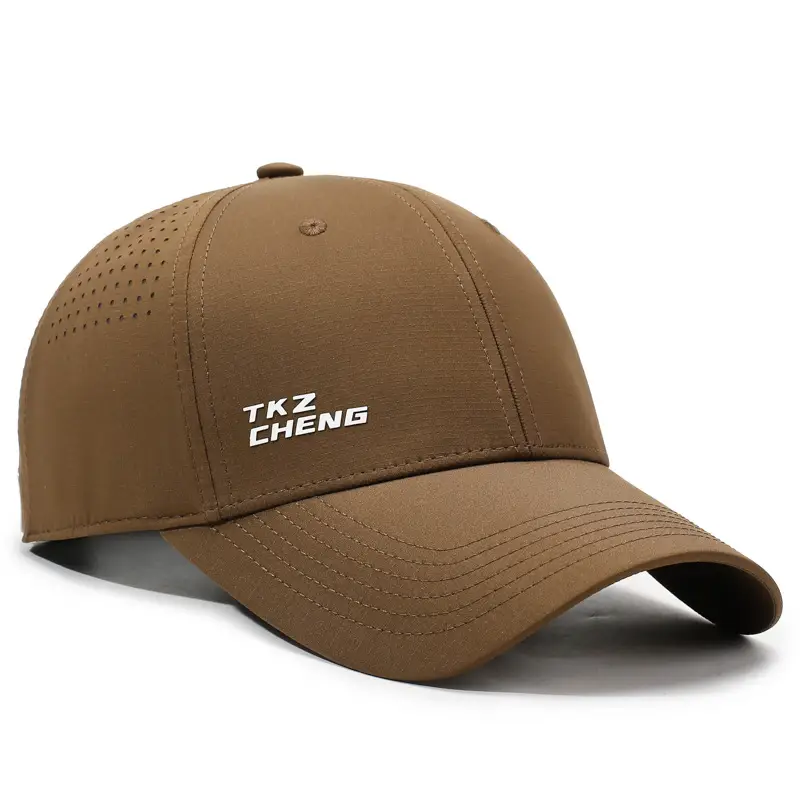 Men's Blue Mesh Baseball Cap with Eiffel Tower Design - Image 5