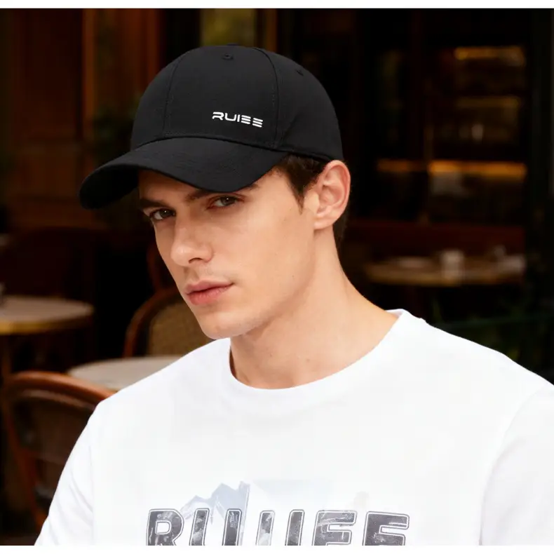 Men's Black RUISE Baseball Cap Sunshade — feature 16