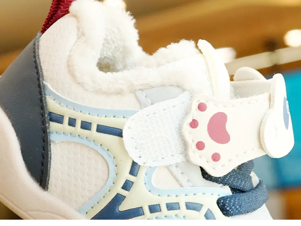 Toddler Winter Fleece Baby Shoes 1-2Yr Anti-Slip Cartoon — feature 1