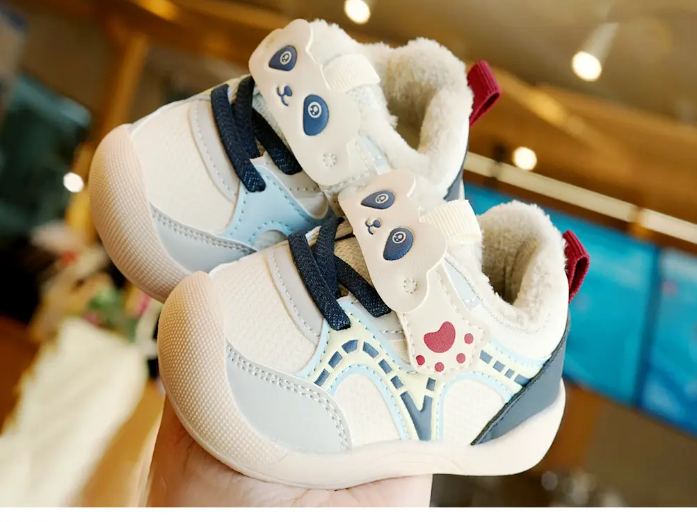 Toddler Winter Fleece Baby Shoes 1-2Yr Anti-Slip Cartoon — feature 5