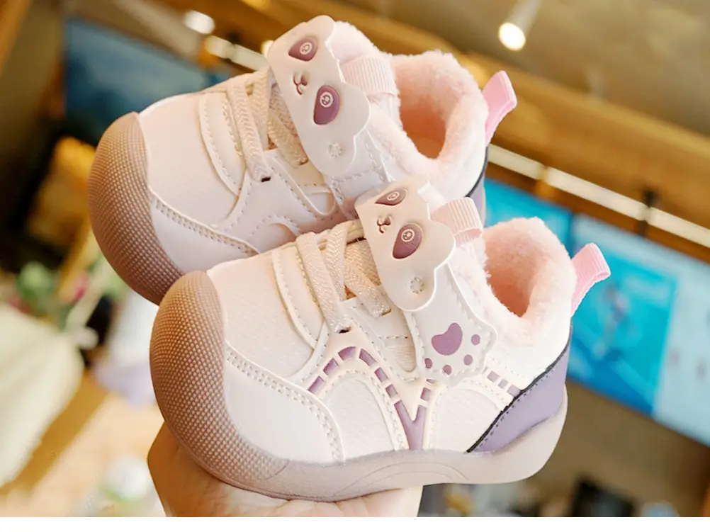 Toddler Winter Fleece Baby Shoes 1-2Yr Anti-Slip Cartoon — feature 7