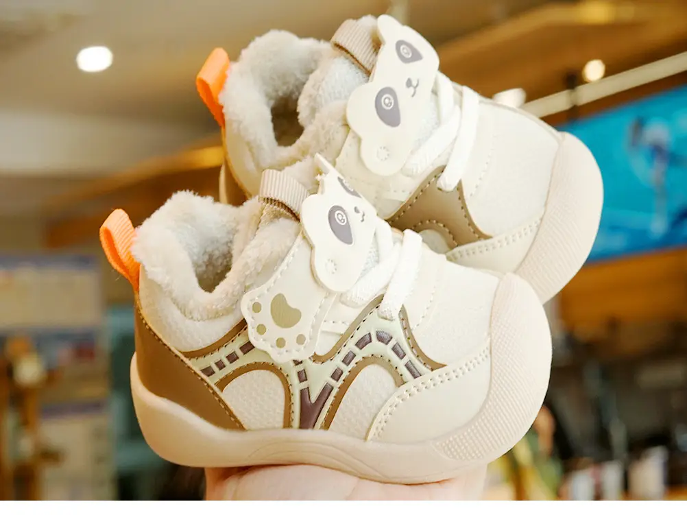 Toddler Winter Fleece Baby Shoes 1-2Yr Anti-Slip Cartoon — feature 8