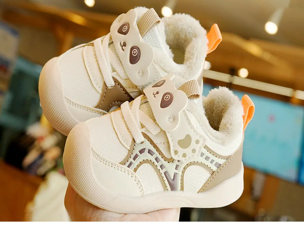 Toddler Winter Fleece Baby Shoes 1-2Yr Anti-Slip Cartoon — feature 9