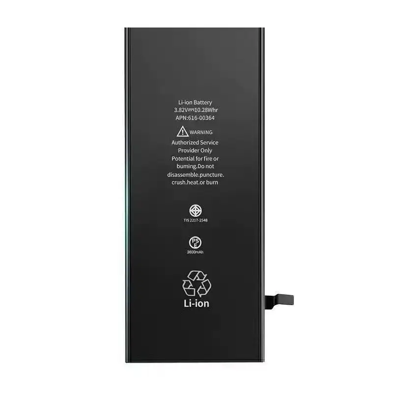 Suitable for Apple 11 Mobile Phone Battery 6/7/8P/X/11Pro/12/13/14/15 Large Capacity Lithium Battery Wholesale