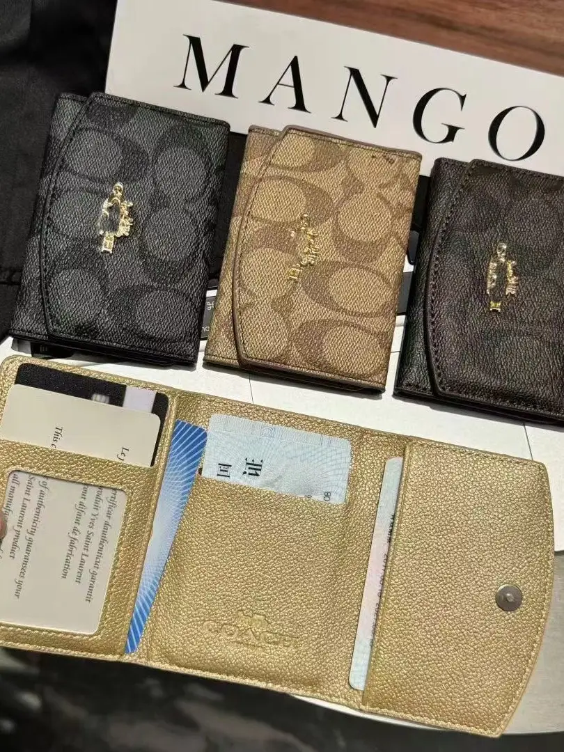 Manufacturer's In-Stock Direct Wholesale Chanel Card Holder with Multiple Card Slots 70% off Cross-Border European and American Wallet Small Chanel Style