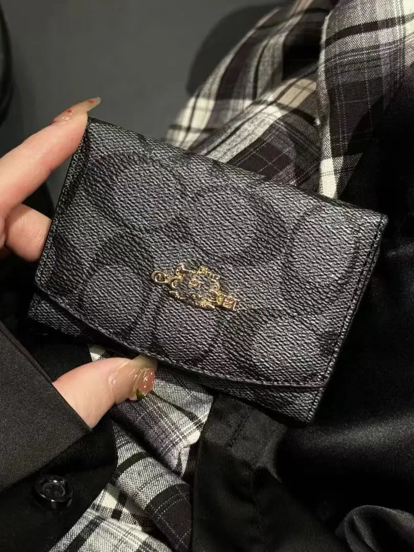 Manufacturer's In-Stock Direct Wholesale Chanel Card Holder with Multiple Card Slots 70% off Cross-Border European and American Wallet Small Chanel Style