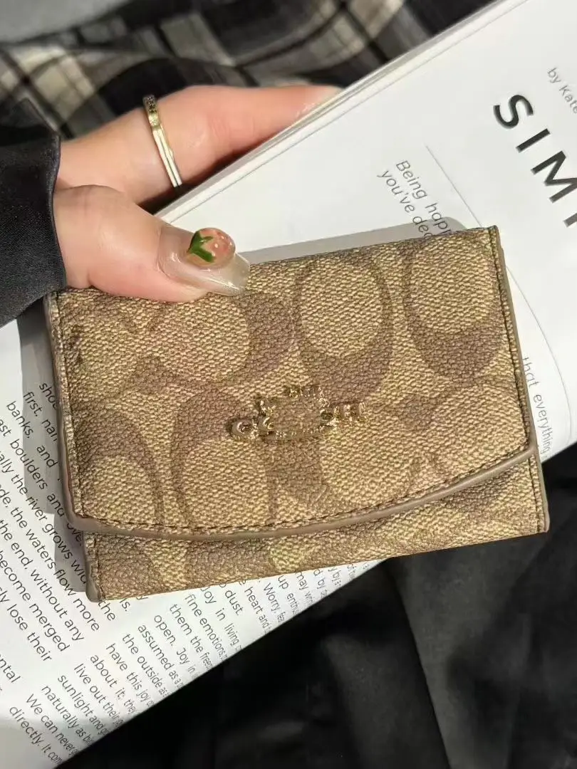 Manufacturer's In-Stock Direct Wholesale Chanel Card Holder with Multiple Card Slots 70% off Cross-Border European and American Wallet Small Chanel Style