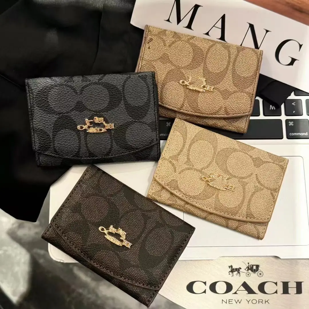 Manufacturer's In-Stock Direct Wholesale Chanel Card Holder with Multiple Card Slots 70% off Cross-Border European and American Wallet Small Chanel Style — feature 1