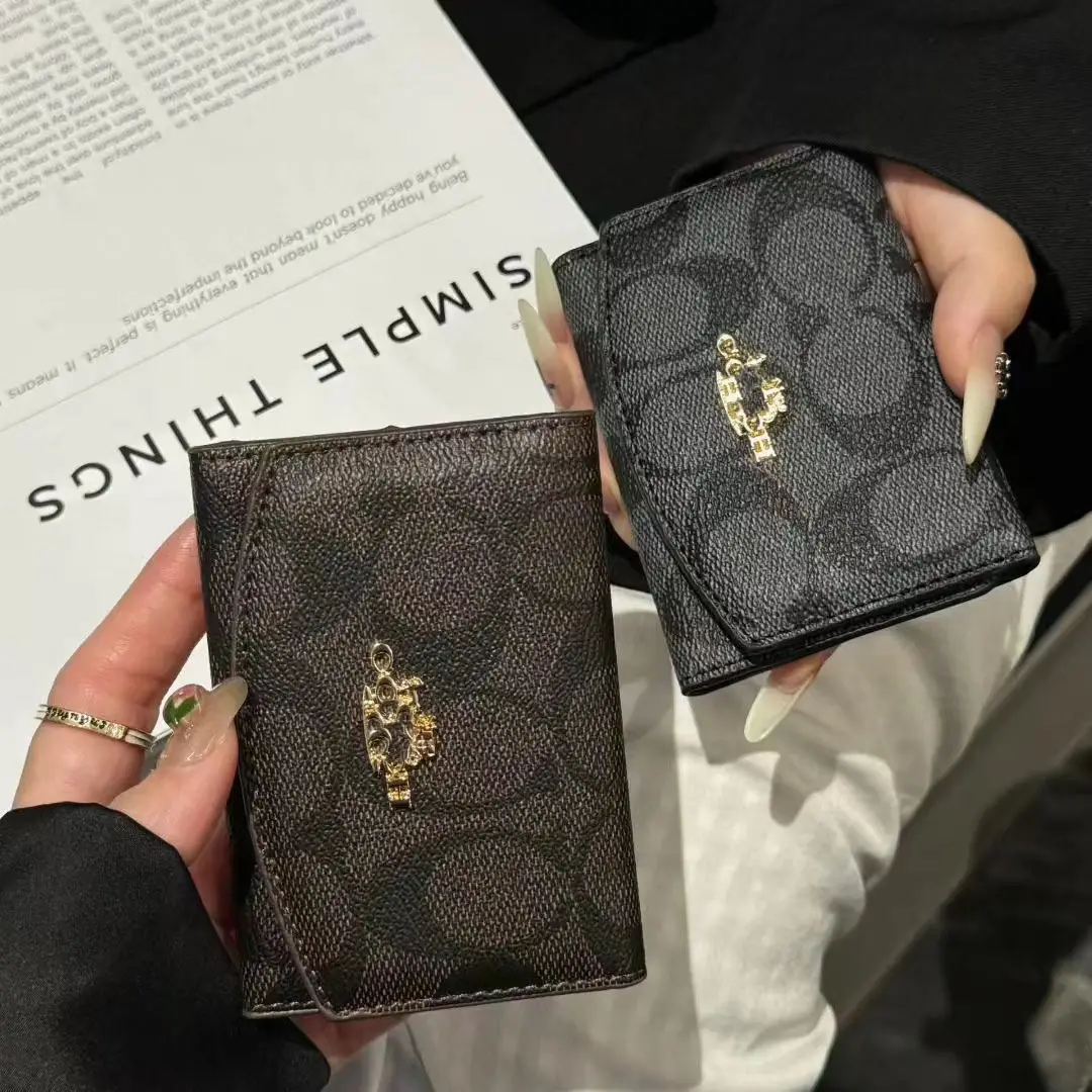 Manufacturer's In-Stock Direct Wholesale Chanel Card Holder with Multiple Card Slots 70% off Cross-Border European and American Wallet Small Chanel Style — feature 3