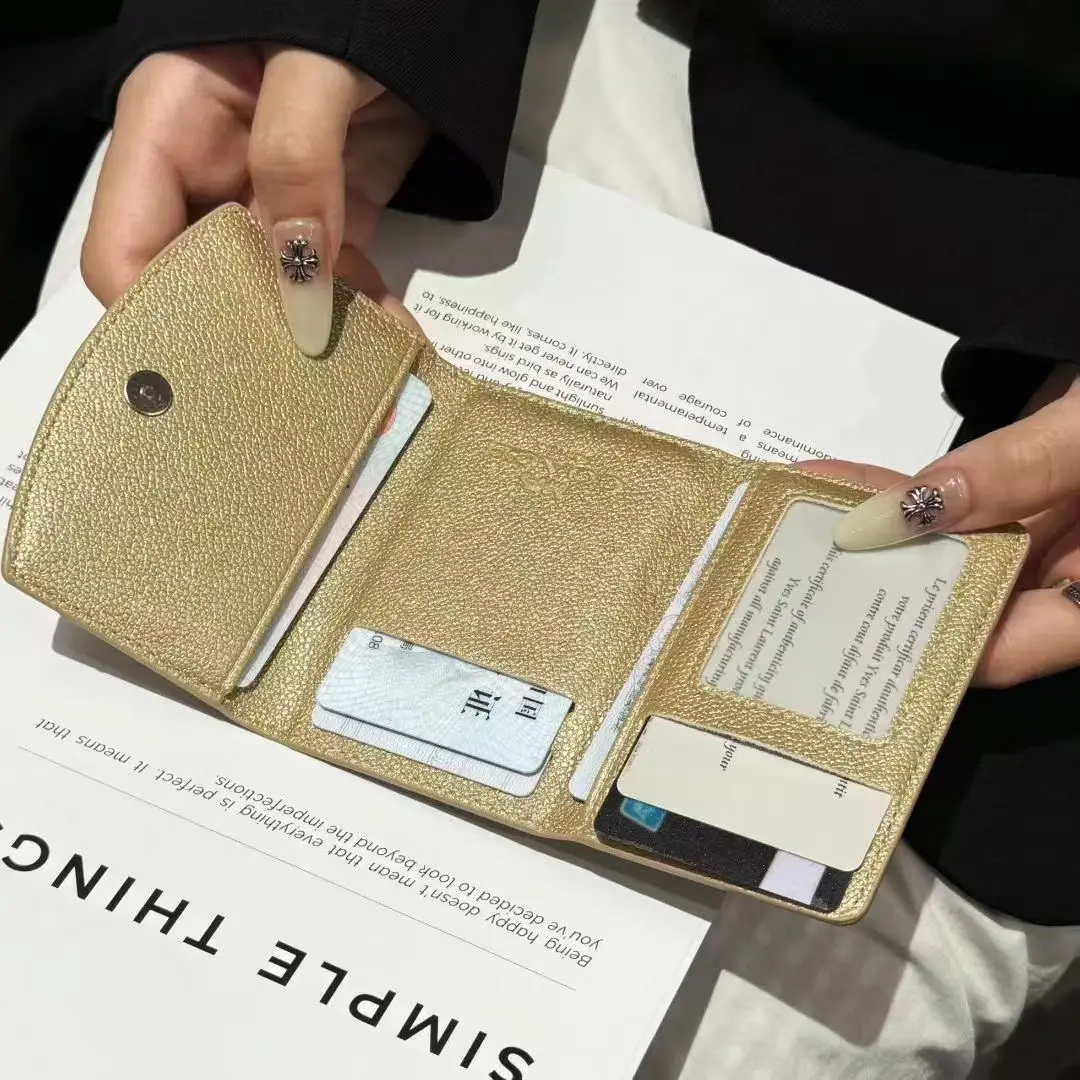 Manufacturer's In-Stock Direct Wholesale Chanel Card Holder with Multiple Card Slots 70% off Cross-Border European and American Wallet Small Chanel Style — feature 4