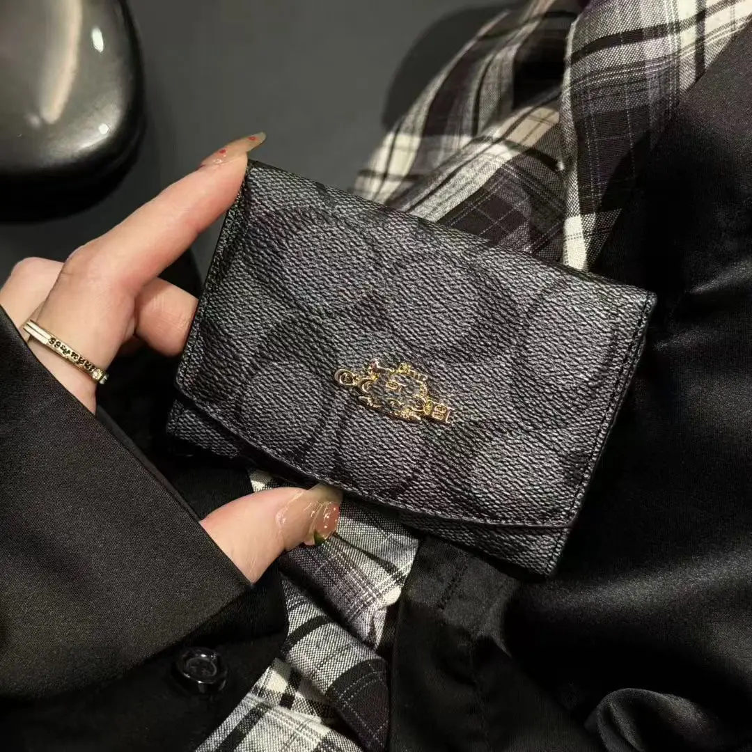 Manufacturer's In-Stock Direct Wholesale Chanel Card Holder with Multiple Card Slots 70% off Cross-Border European and American Wallet Small Chanel Style — feature 5