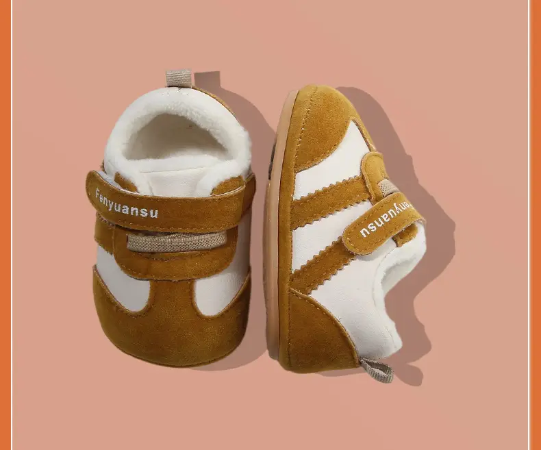 Winter Baby Shoes Soft Fleece Lined Pink 6-12M — feature 25