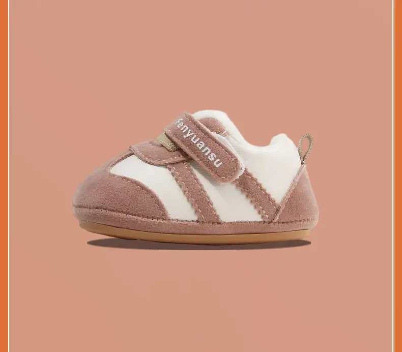 Winter Baby Shoes Soft Fleece Lined Pink 6-12M — feature 29