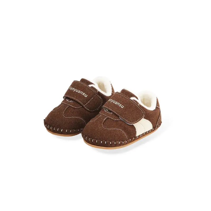 Winter Baby Shoes for Girls 0-6-12 Months Soft Fleece Lined