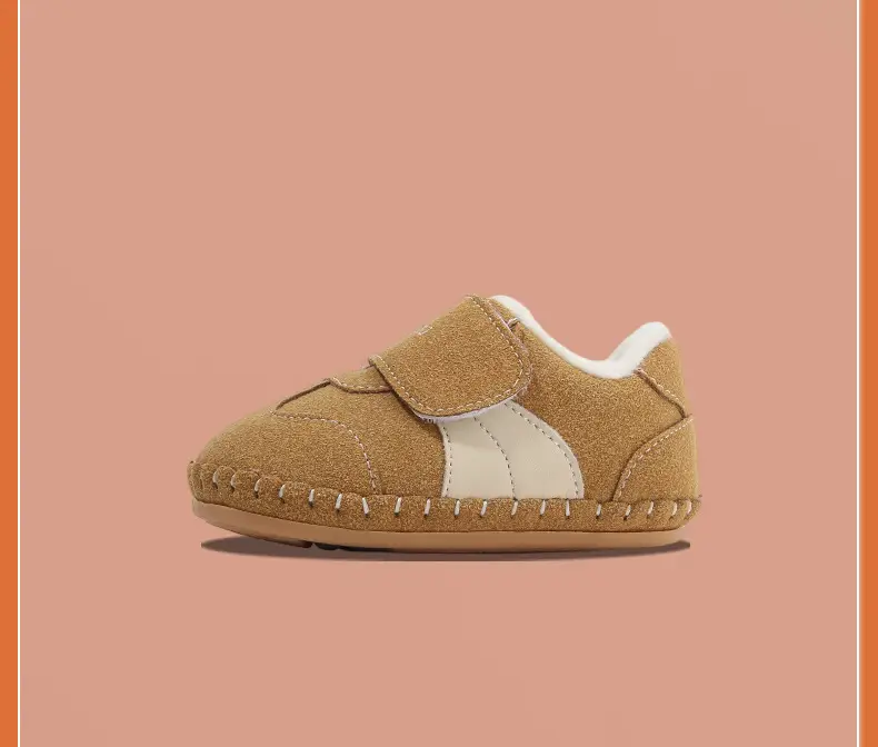 Winter Baby Shoes for Girls 0-6-12 Months Soft Fleece Lined — feature 26