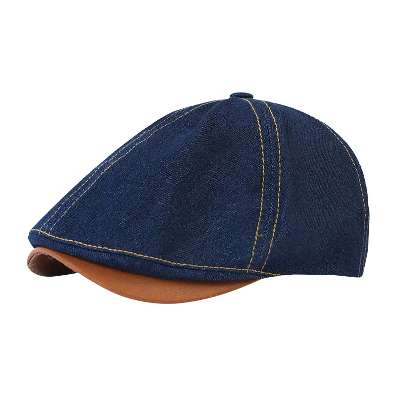 Personalized Cowboy Hats for Men Women Spring Fall New Retro Berets - Image 8