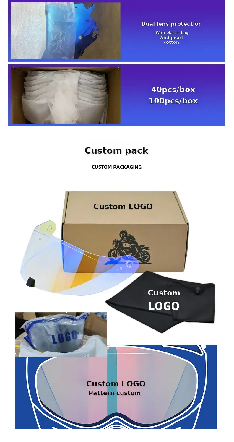Full Face Helmet Ff808 Explosion Proof Lens Sunshade — feature 10