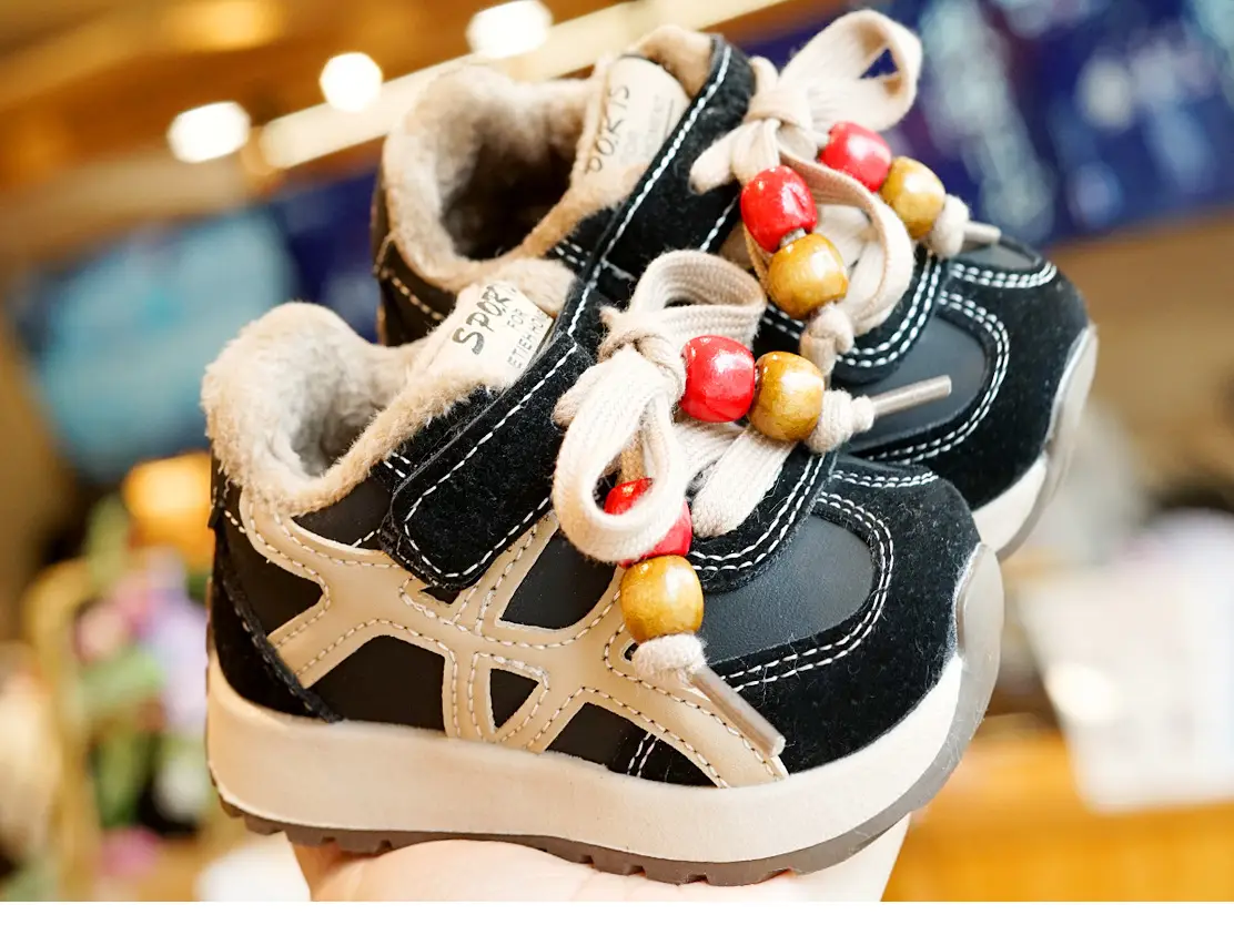 Toddler Winter Velvet Shoes 1-3Yr Non-Slip Soft Sole — feature 7