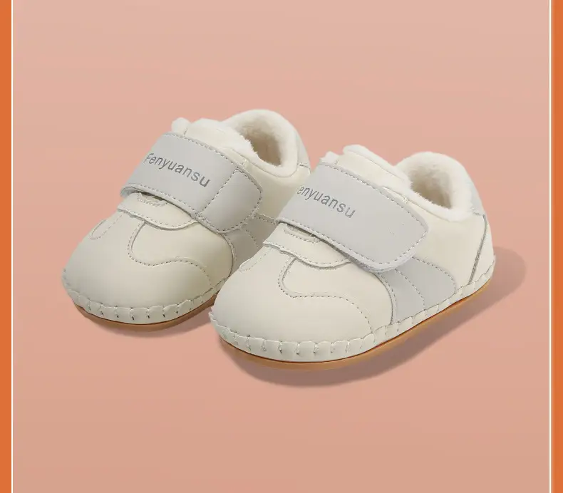 Fentyansu Pink Fleece-Lined Toddler Shoes 6-12M — feature 24