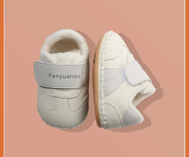 Fentyansu Pink Fleece-Lined Toddler Shoes 6-12M — feature 25