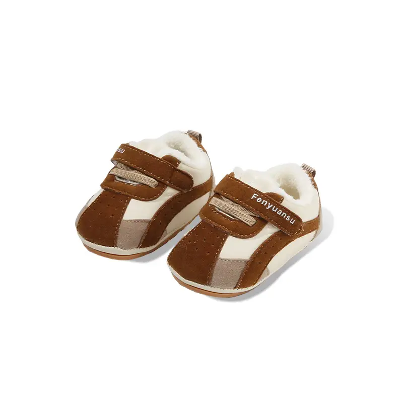 Winter Baby Shoes for Men and Women 6-12 Months Soft Sole Fleece-Lined Baby Cotton Shoes Toddler Shoes Autumn and Winter Infants and Young Children - Image 8