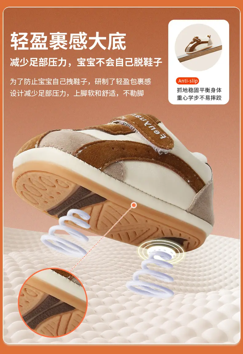 Winter Baby Shoes for Men and Women 6-12 Months Soft Sole Fleece-Lined Baby Cotton Shoes Toddler Shoes Autumn and Winter Infants and Young Children — feature 18