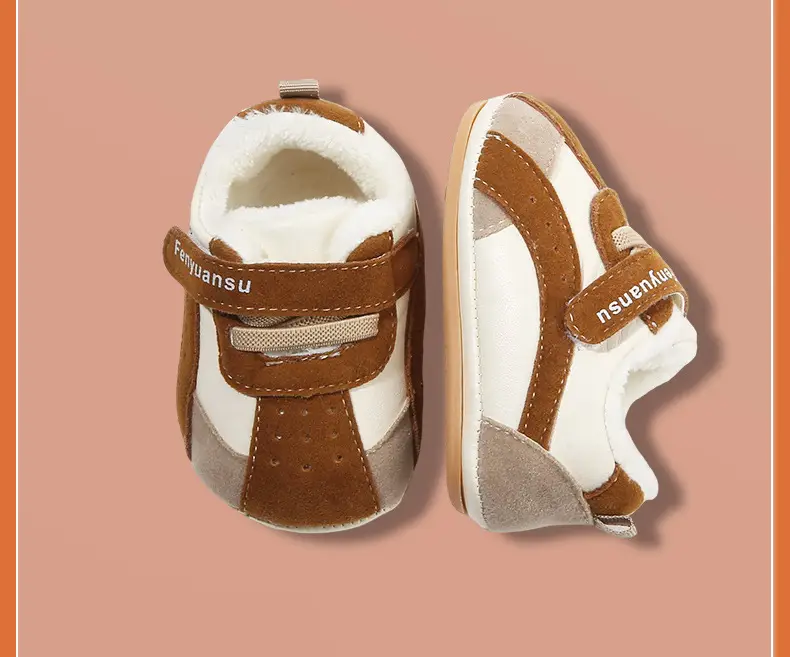 Winter Baby Shoes for Men and Women 6-12 Months Soft Sole Fleece-Lined Baby Cotton Shoes Toddler Shoes Autumn and Winter Infants and Young Children — feature 25