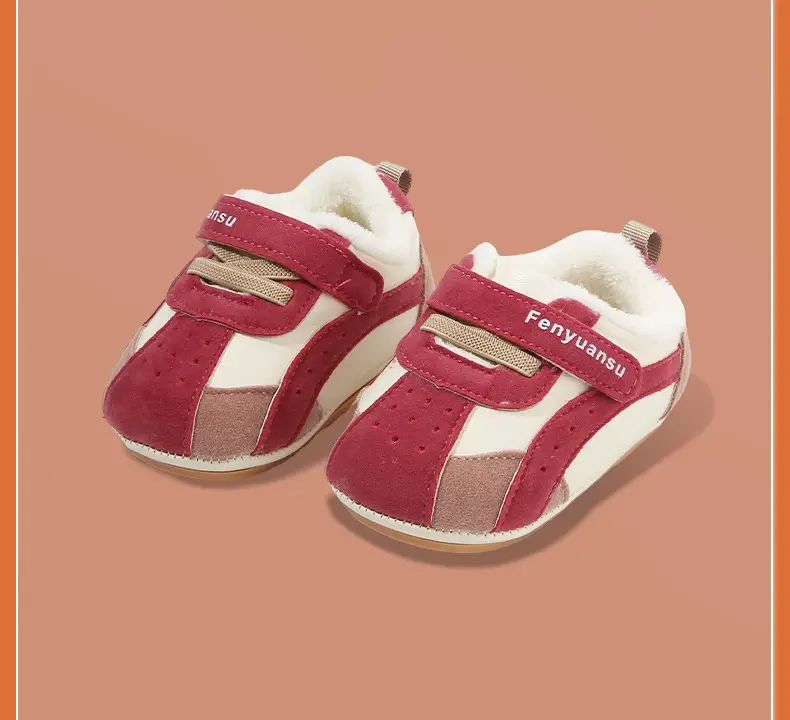 Winter Baby Shoes for Men and Women 6-12 Months Soft Sole Fleece-Lined Baby Cotton Shoes Toddler Shoes Autumn and Winter Infants and Young Children — feature 30