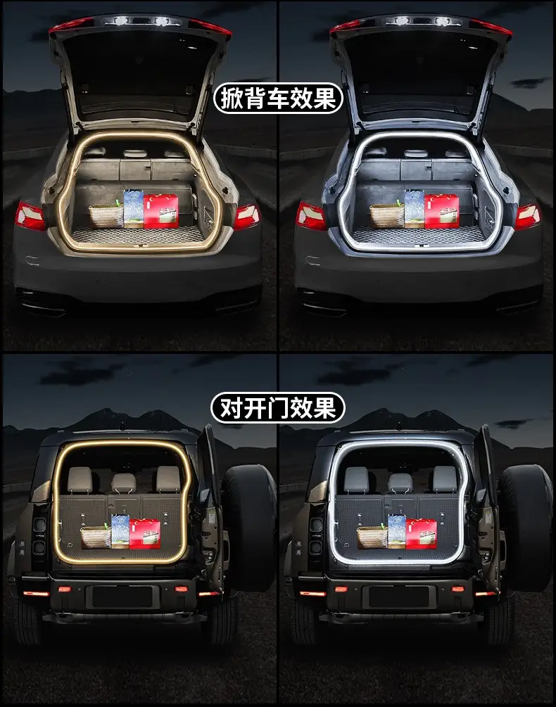 Chery Tiggo 8 7Plus9 Trunk Reading Lighting Strip 3X5X Car Sensor Atmosphere Light Modification Accessories — feature 10