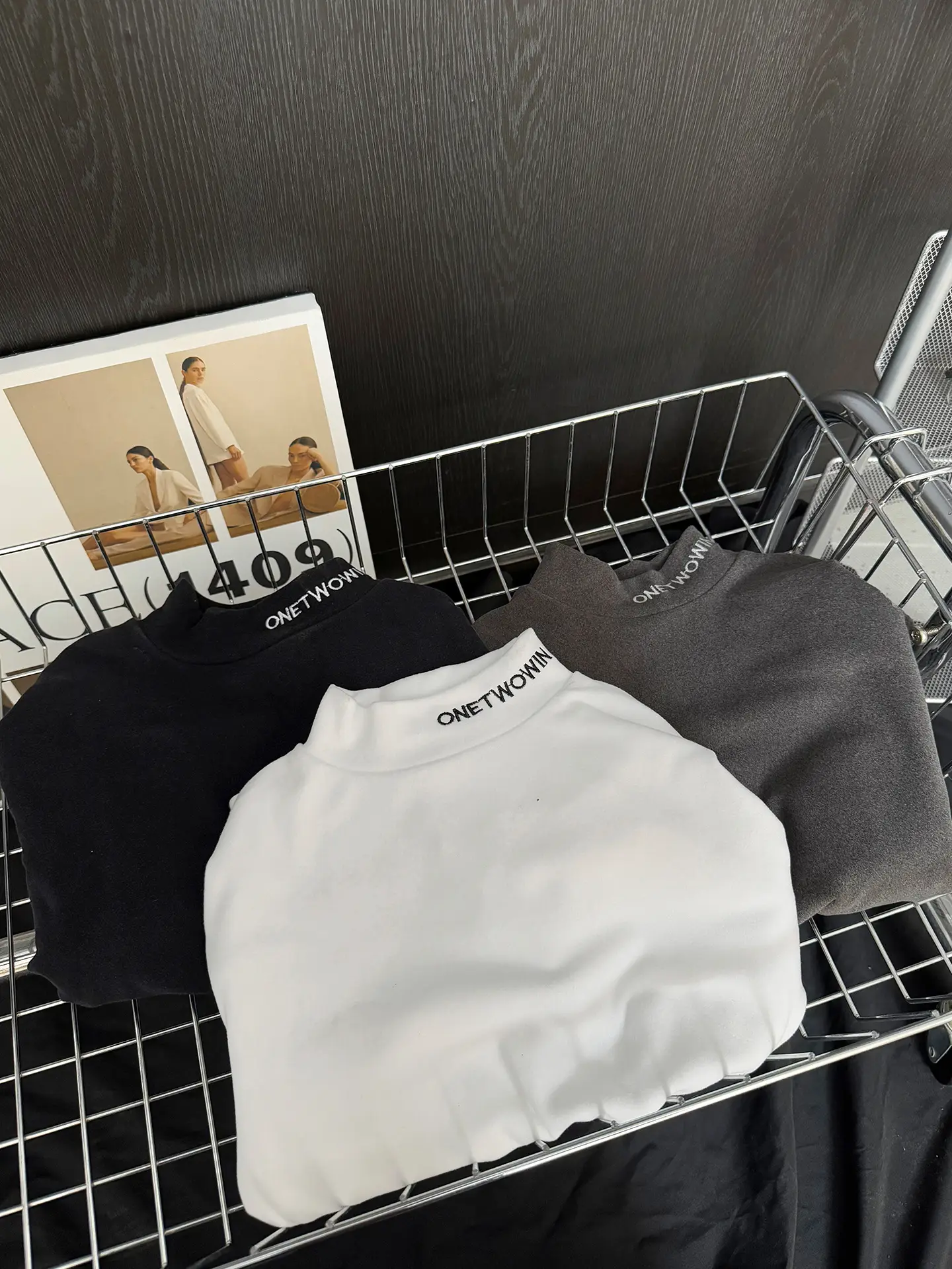 Naughty Rabbit Boys Winter T-Shirt with Letter Collar White — feature 9