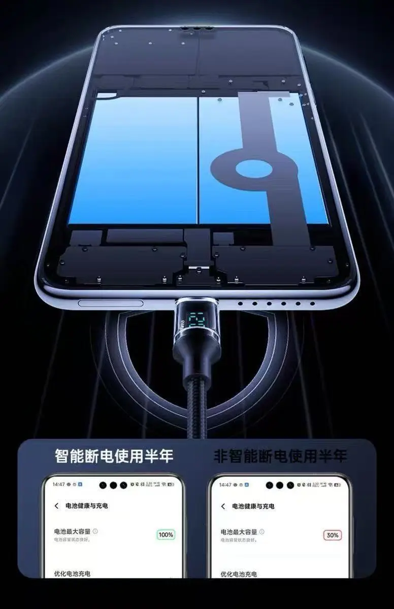120W Fast Charging Typec Cable for Huawei Honor & Apple Devices — feature 10