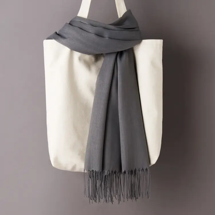 2020 Thin Imitation Cashmere Scarf Solid Color Tassel European and American Style Shawl Logo Gift Scarf Direct Sale - Image 36