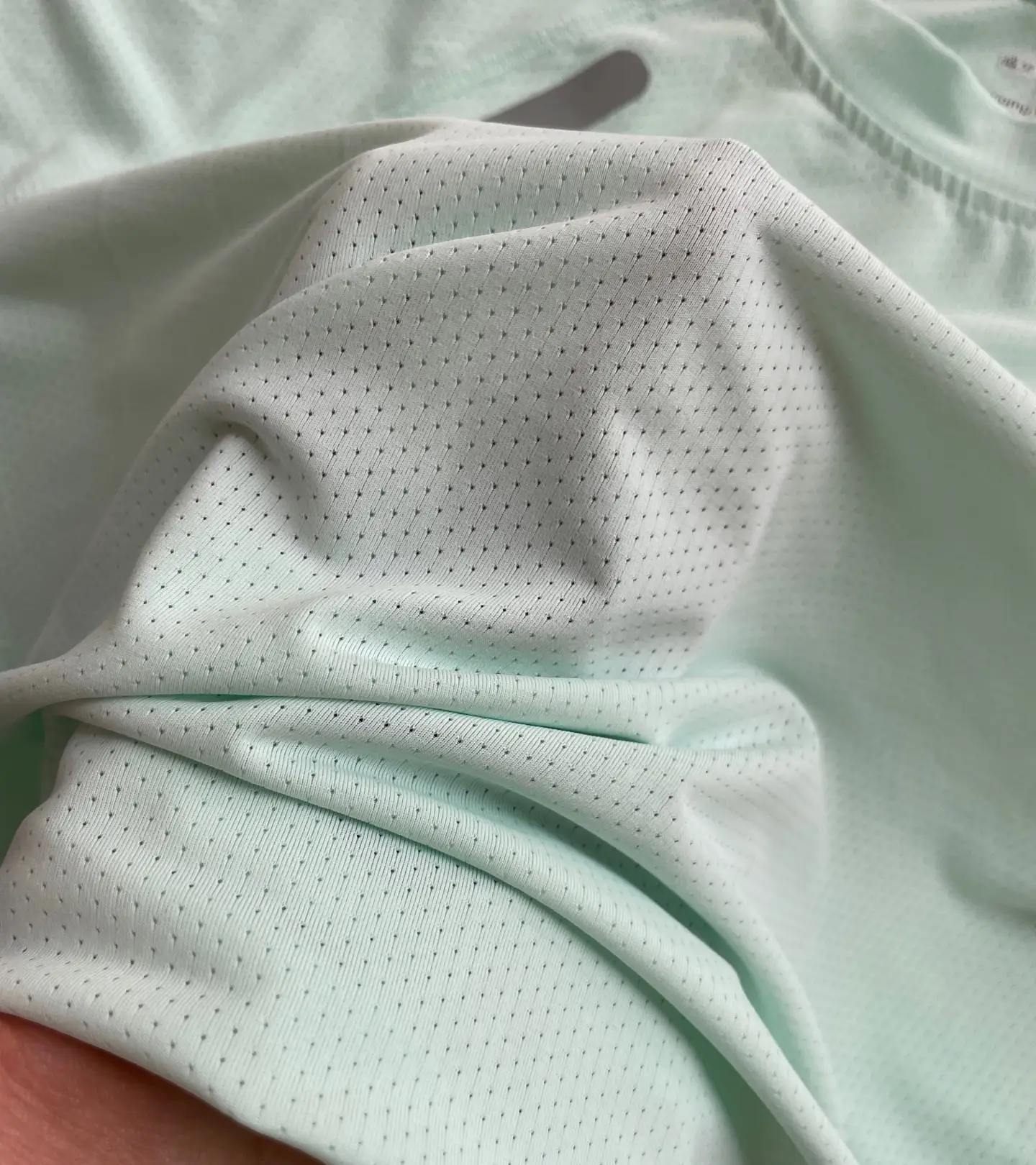 2025 Kids Ice Mesh T-Shirt Suit Mint Gray — feature 25