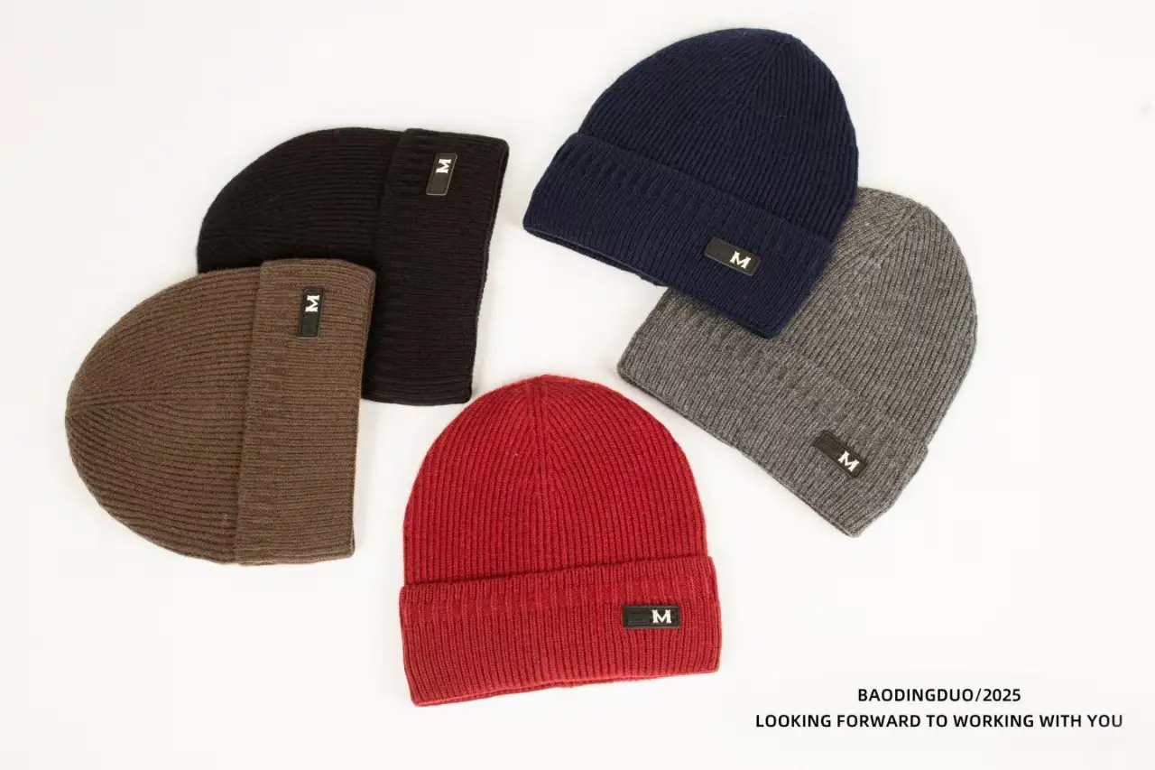 Autumn Winter Fleece Lined Ski Hat Men — feature 4