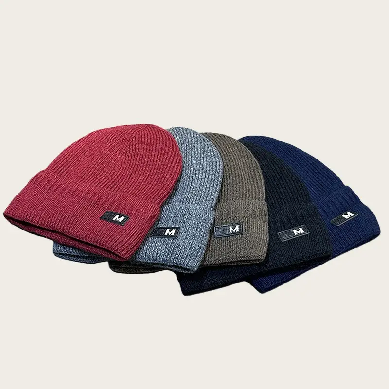 Autumn Winter Fleece Lined Ski Hat Men — feature 6