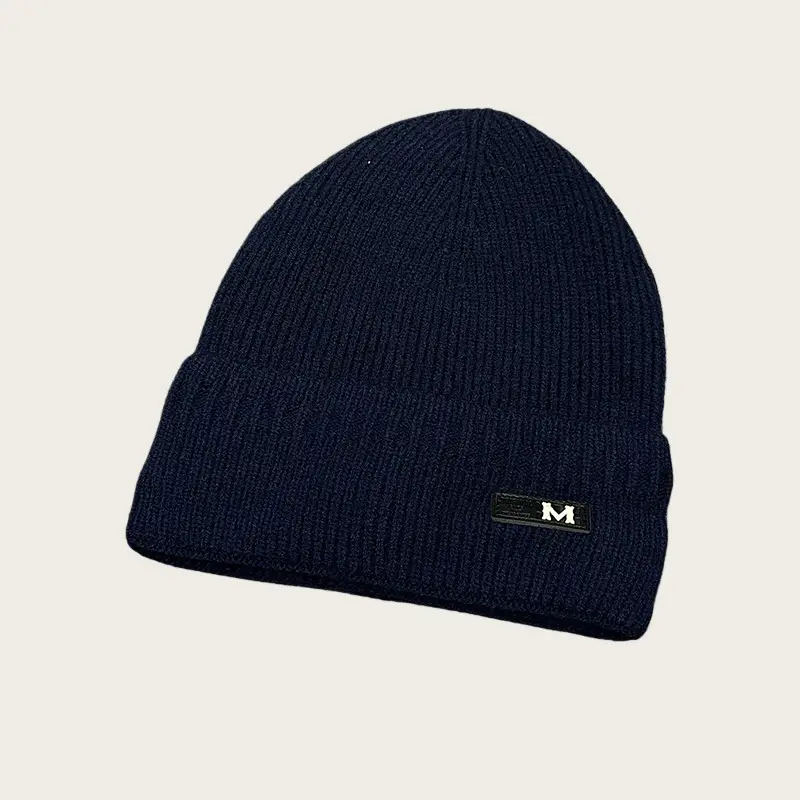 Autumn Winter Fleece Lined Ski Hat Men - Image 2