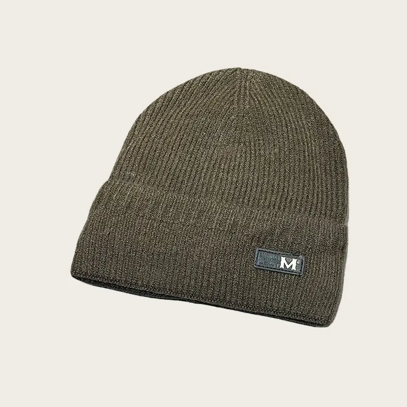 Autumn Winter Fleece Lined Ski Hat Men - Image 4