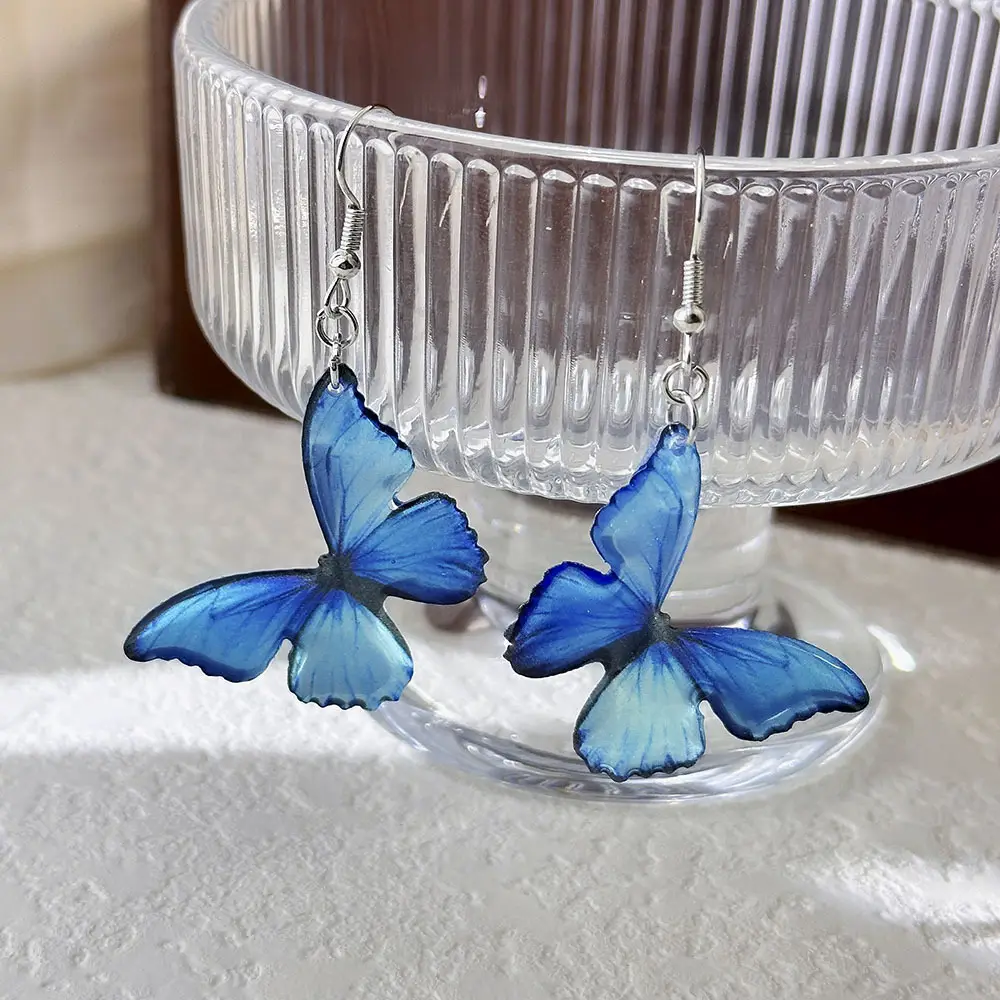 Silver Butterfly Pearl Earrings for Women - Image 63