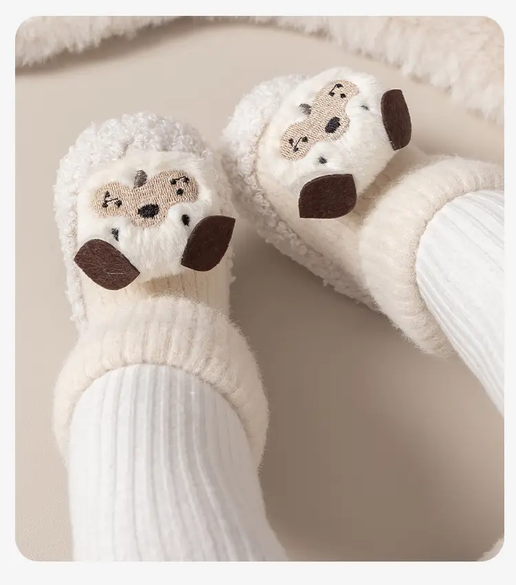 Baby Socks Thick Wool Soft Sole Toddler Floor Shoes — feature 14