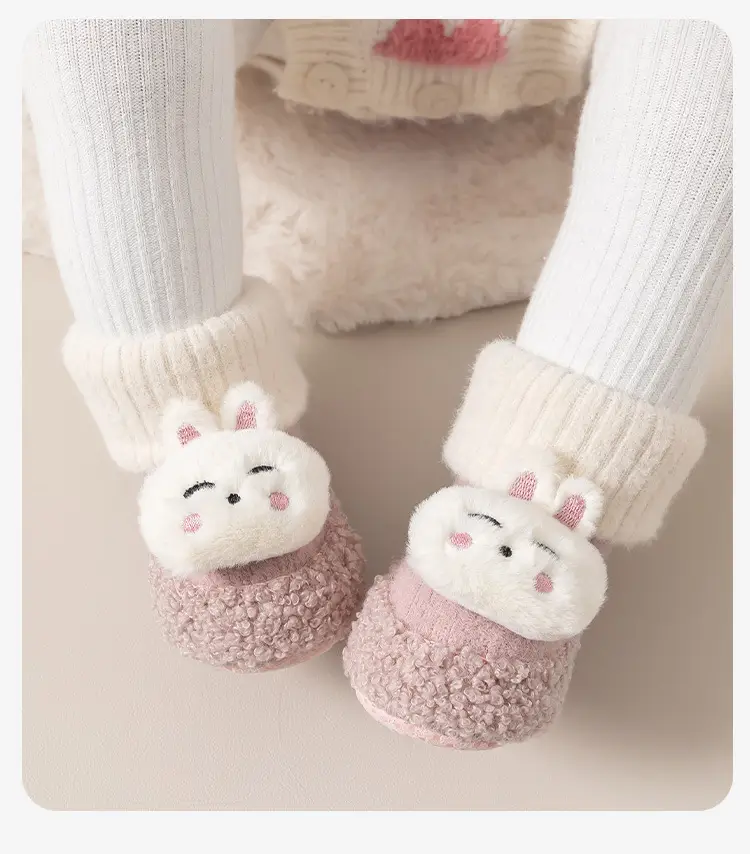 Baby Socks Thick Wool Soft Sole Toddler Floor Shoes — feature 15