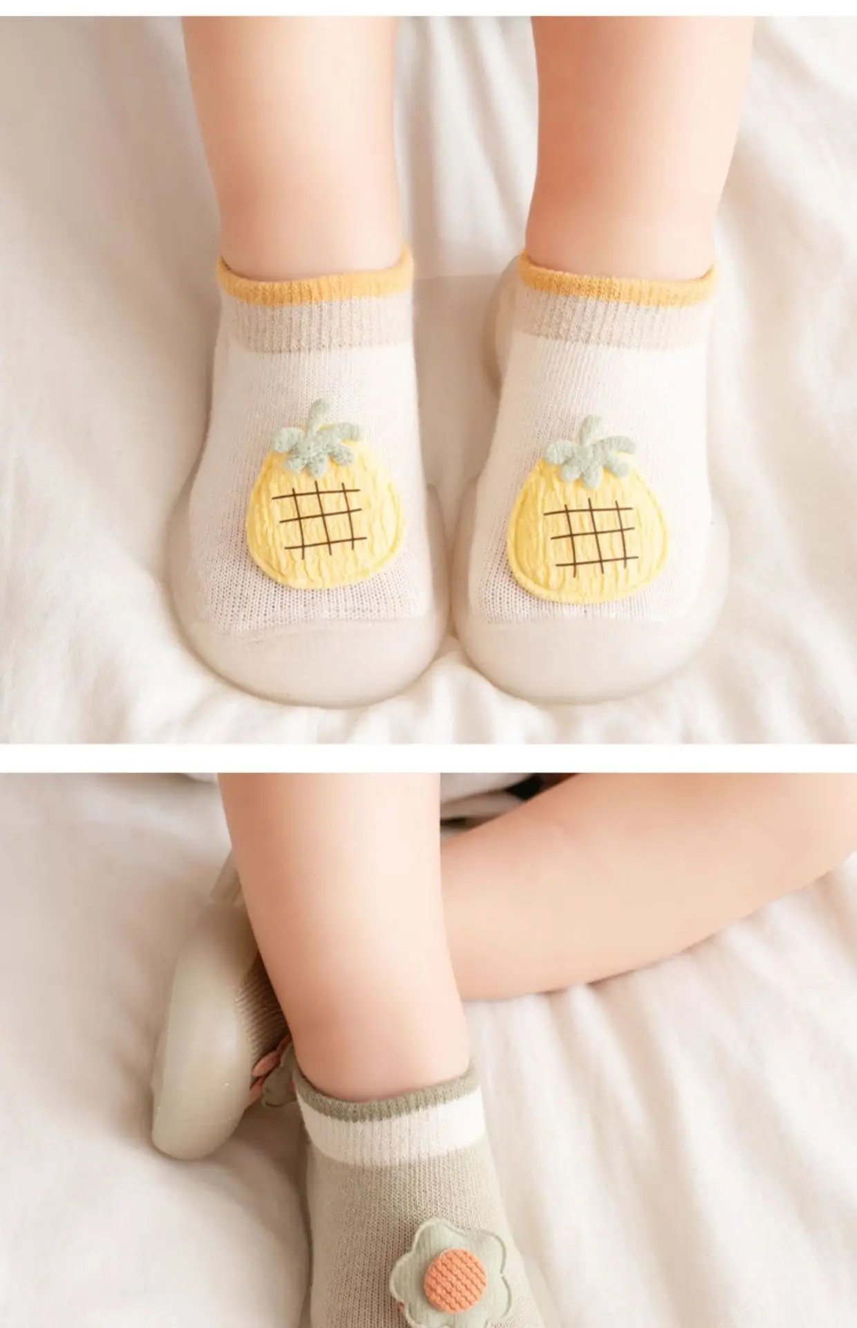 Soft Cotton Toddler Shoes 0-6Males Females Non Slip — feature 14