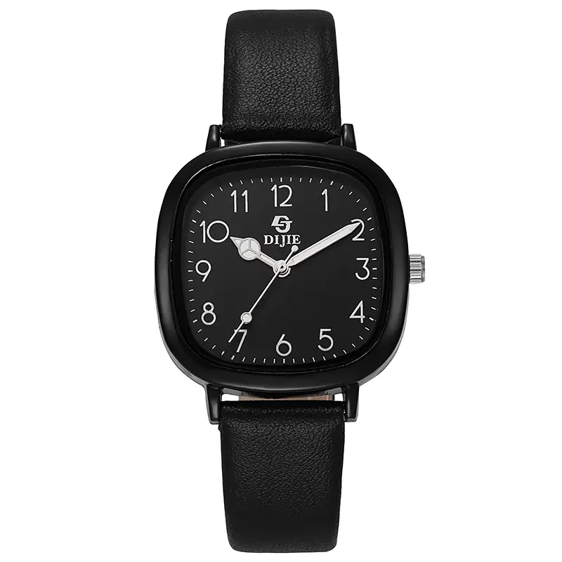 Factory Direct Sales of New Simple and Elegant Ins-Style Quartz Watches for Students and Office Workers, with a Minimalist, Fresh, and Vintage Forest-Style Design