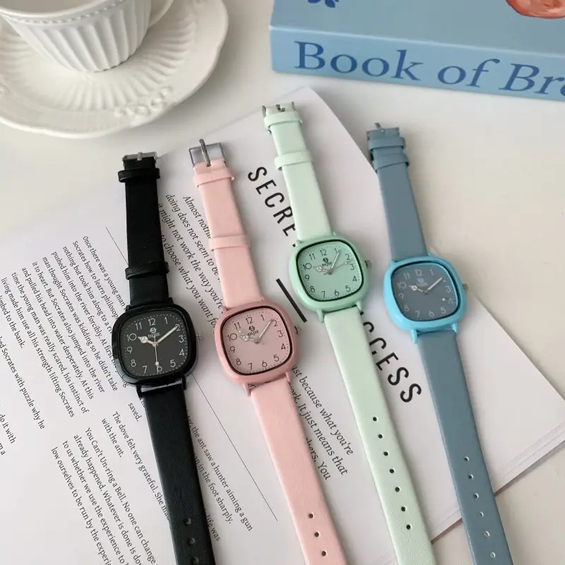 Factory Direct Sales of New Simple and Elegant Ins-Style Quartz Watches for Students and Office Workers, with a Minimalist, Fresh, and Vintage Forest-Style Design — feature 11