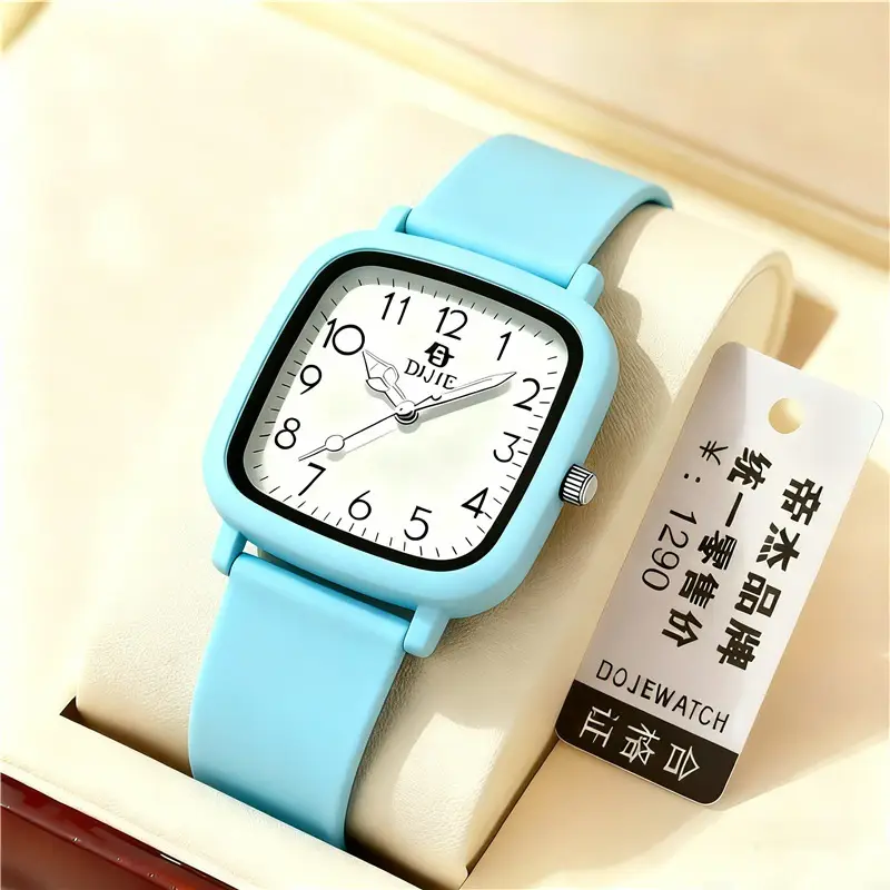 Factory Direct Sales of New Simple and Elegant Ins-Style Quartz Watches for Students and Office Workers, with a Minimalist, Fresh, and Vintage Forest-Style Design