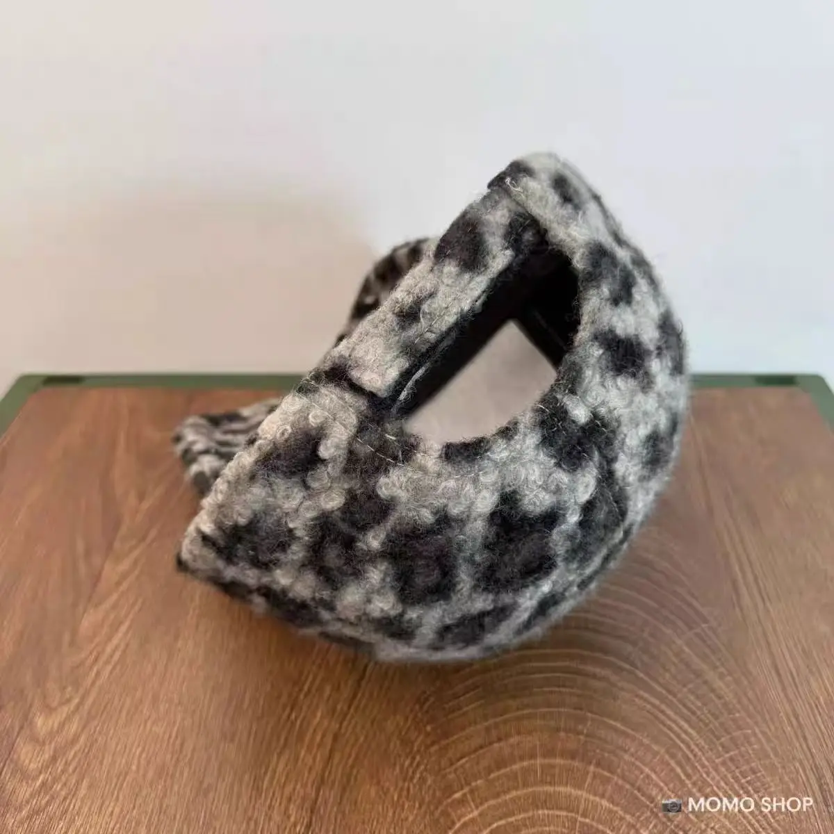 Leopard Print Wool Cap for Women Winter Warm — feature 13